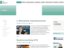 Tablet Screenshot of bds-winterbach.de